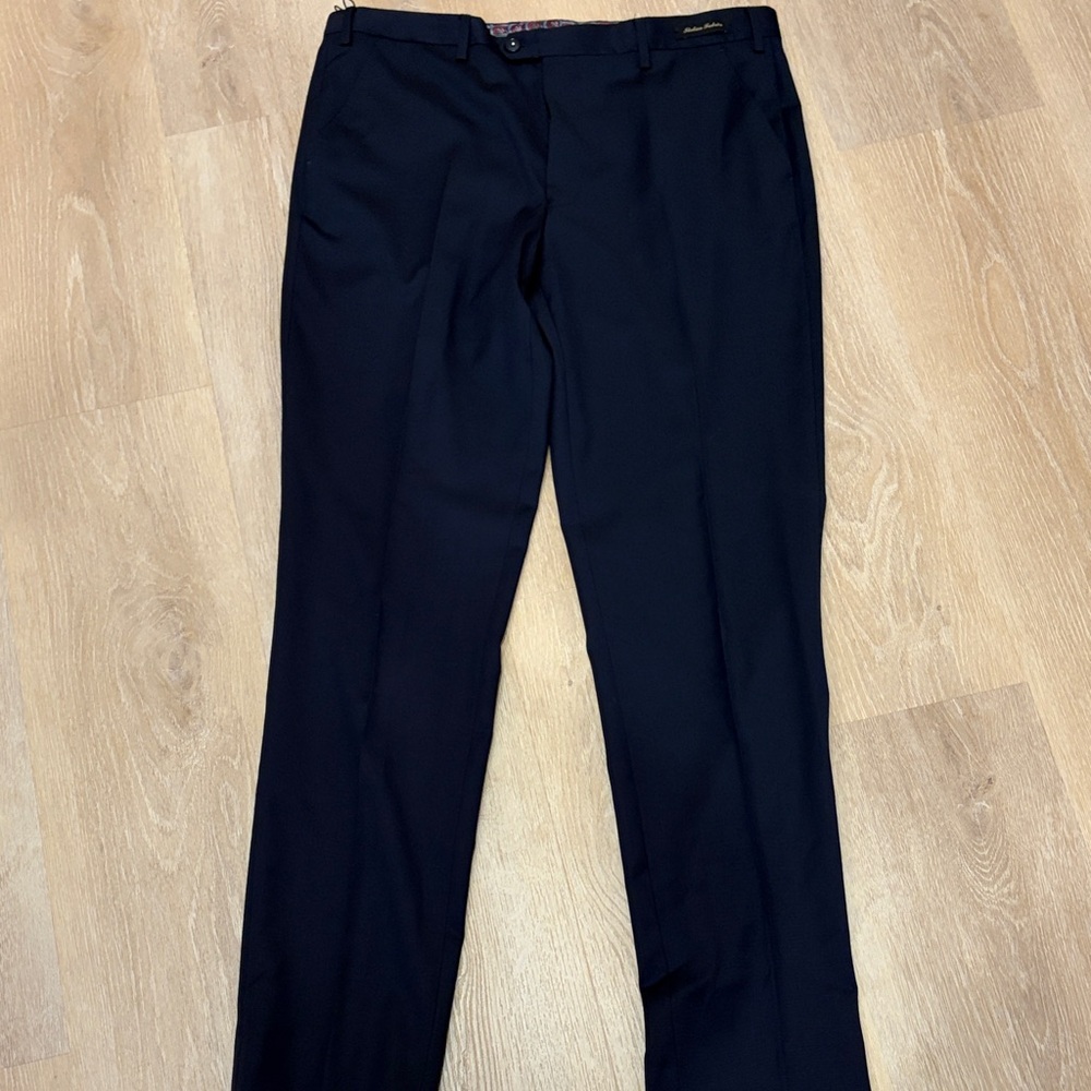 NEW! Ted Baker Navy Blue Trousers 36 32